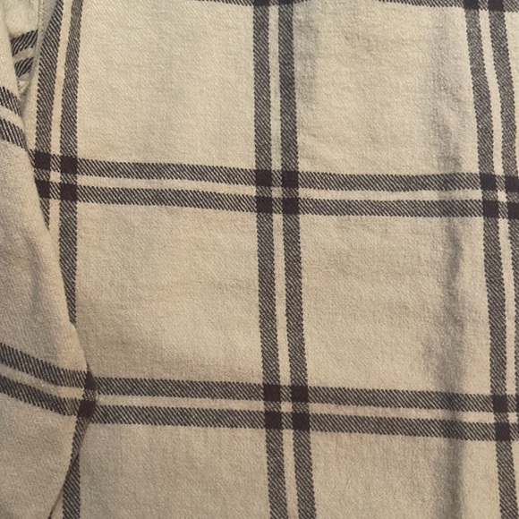 Boys Rip Curl Flannel shirt, size 14 L in beige - Picture 7 of 10